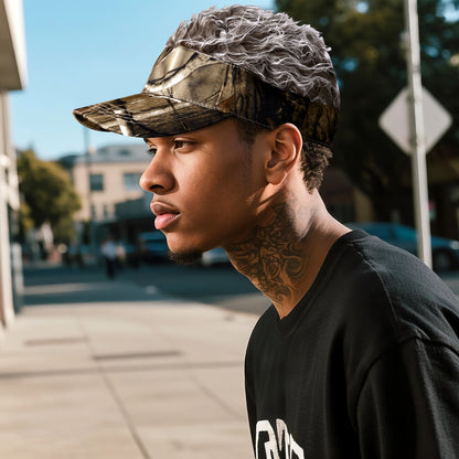 Perruque fantaisie pour chapeau de soleil - Boniskiss