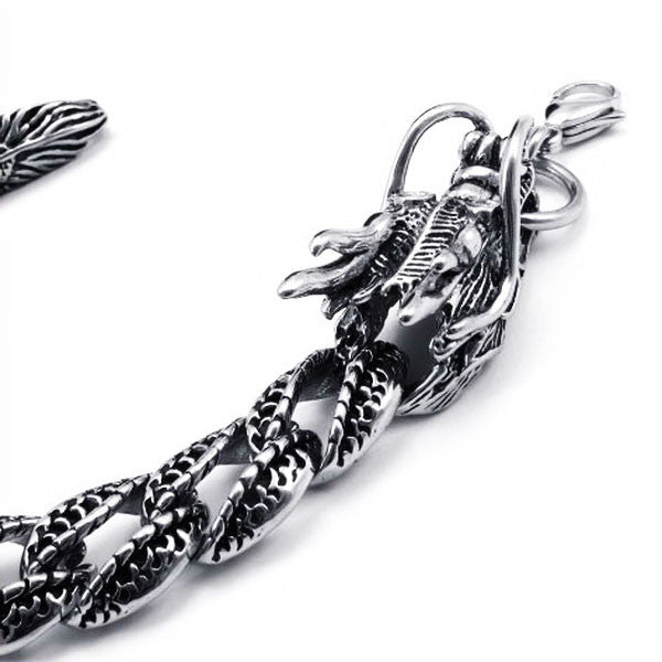 Boniskiss Lover's Heart Shape Stainless Steel "Real Love" Engraved Promise Couple Bracelets