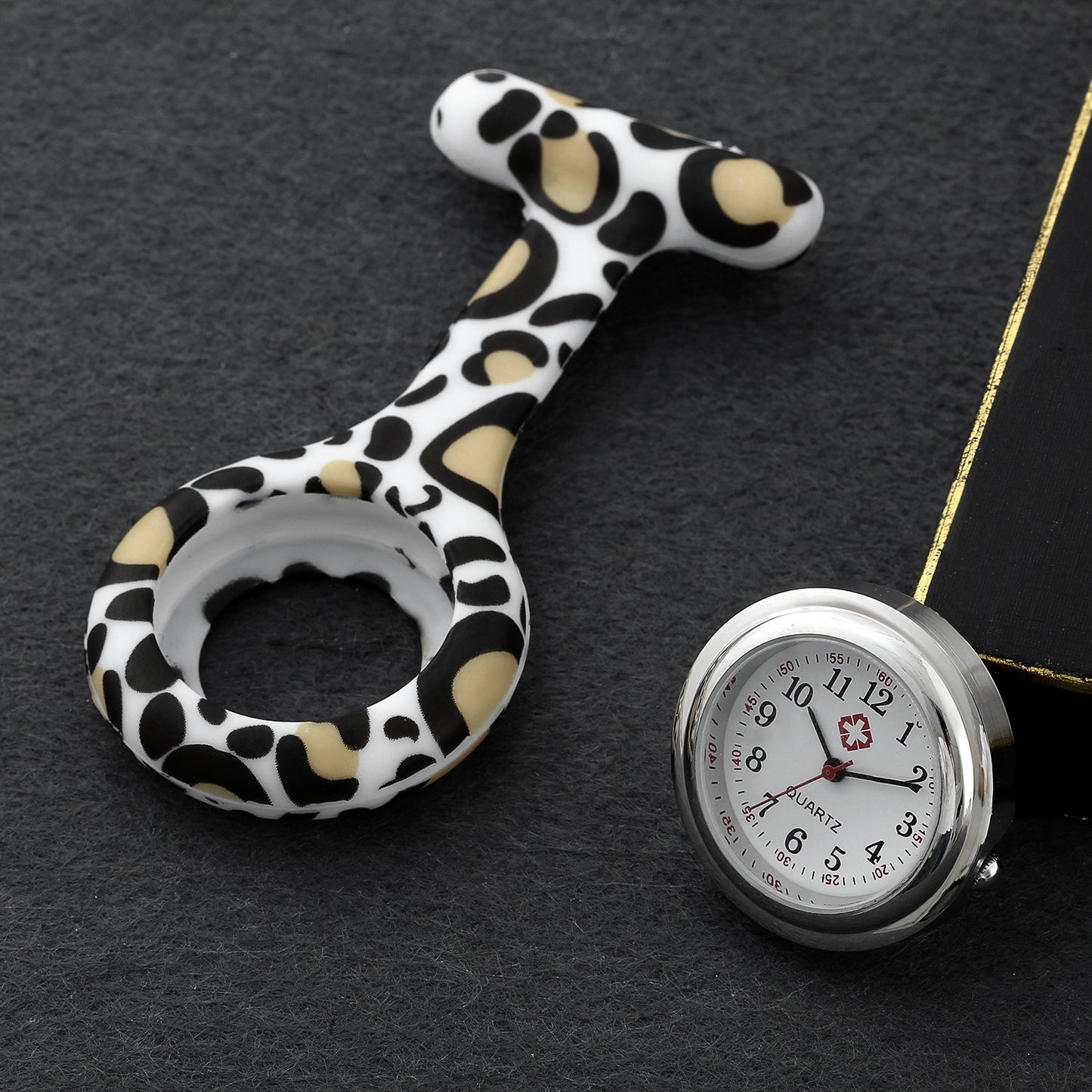 Boniskiss Round Nurse Watch Colorful Style