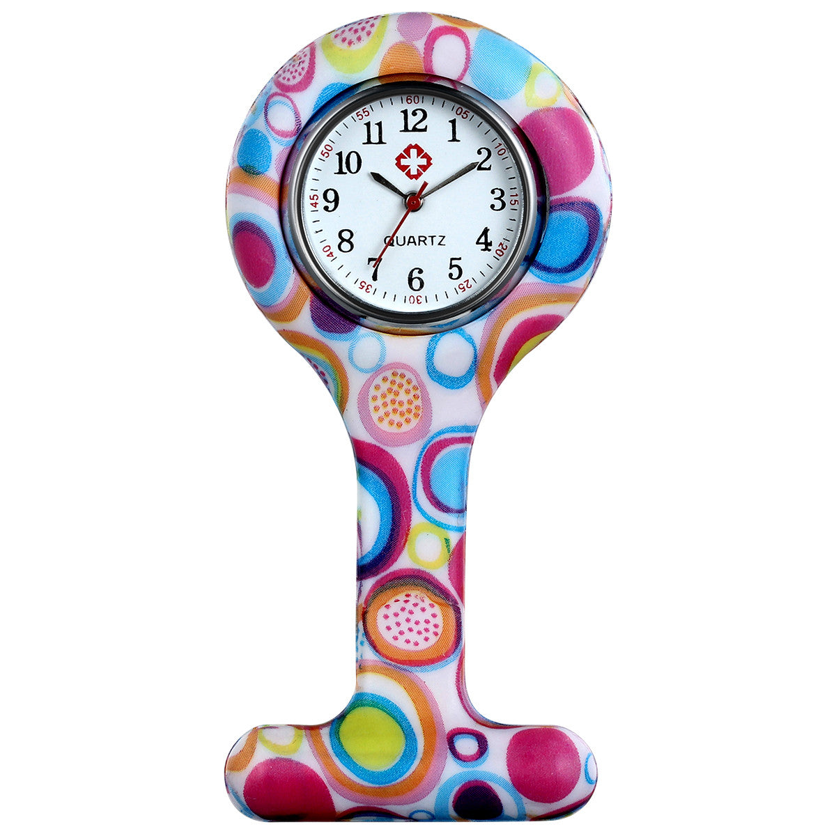 Boniskiss Round Nurse Watch Colorful Style