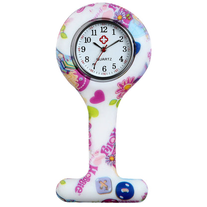 Boniskiss Round Nurse Watch Colorful Style