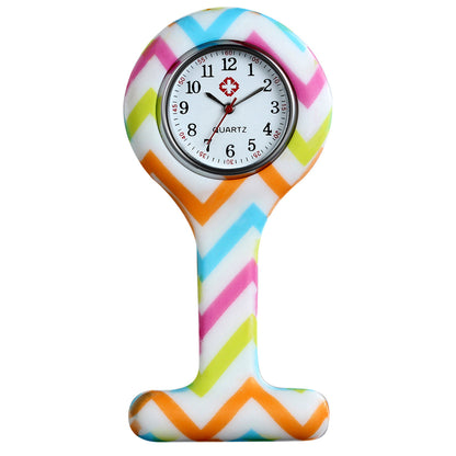 Boniskiss Round Nurse Watch Colorful Style